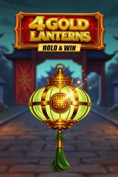 Obálka automatu 4 Gold Lanterns Hold & Win v lobby Casinova Casino