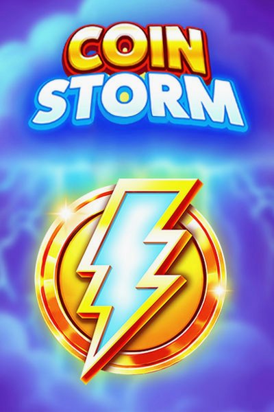 Obal slotu Coin Storm v lobby kasína Cleobetra
